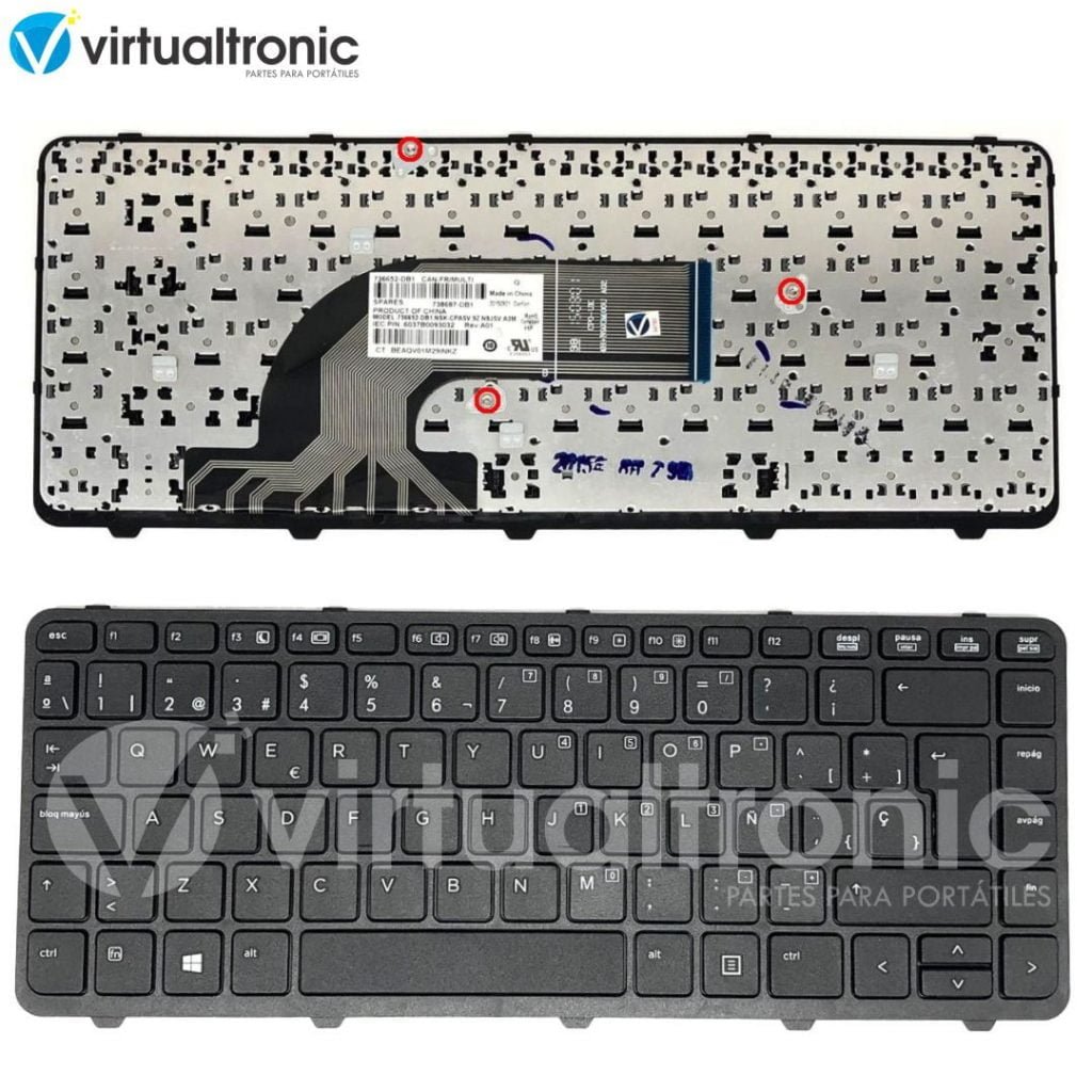 Teclado Hp Probook 440 G0 440 G1 445 G1 440 G2 445 G2 430 G1 Virtual