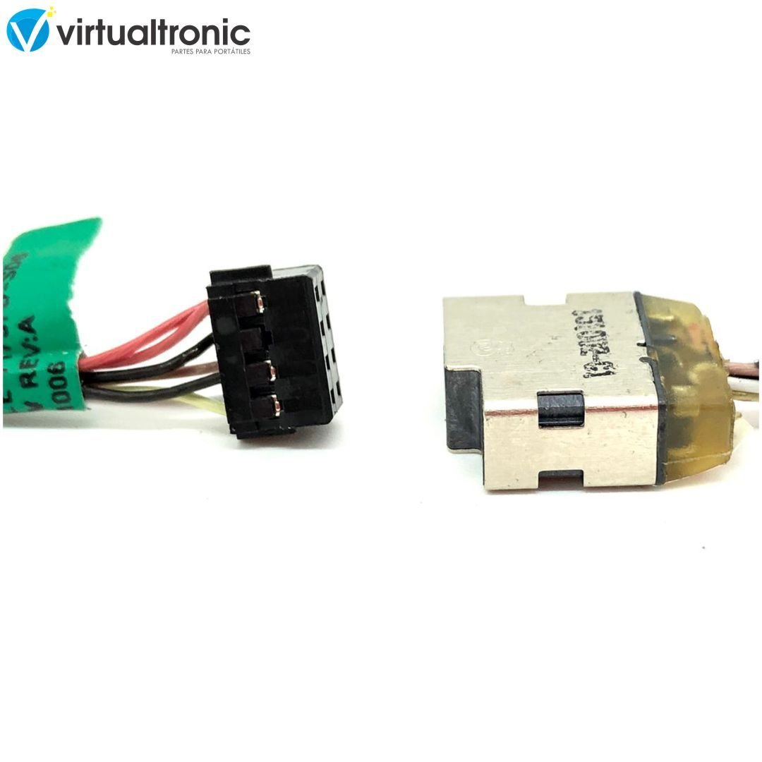 Cable Pin Carga Dc Jack Hp 215 240 G1 11-e 14-k 717370-yd6 Negro | Envío gratis