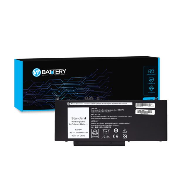 Bateria Dell Latitude E5450 G5M10 8V5GX 7.4V 43Wh 4cell