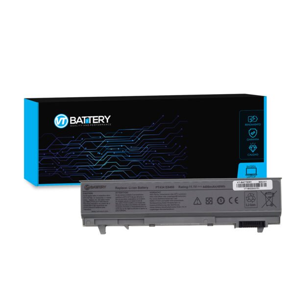 Bateria para portatil Dell Latitude E6400 E6500 E6410 E6510 Pt434 Pt435 Pt437 Ky265 11.1V  4400mAh