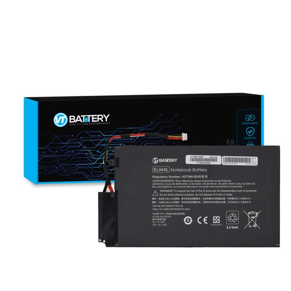 Bateria para portatil HP El04Xl Envy 4-1000 14.8V 52Wh