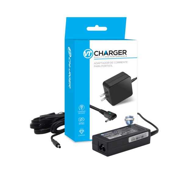 Cargador Dell 19.5V 3.34A 65w Aguja Mini