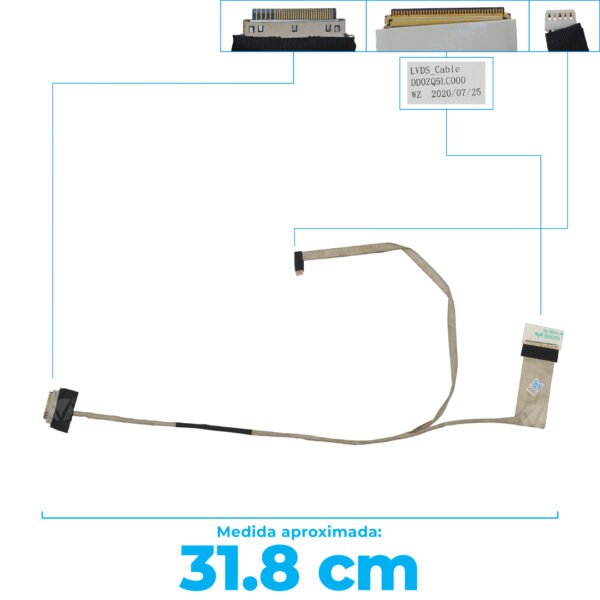 Flex De Video Acer 4733 4733G 4738 4253 4552 Dd0Zq5Lc000 Dd0Zq5Lc030