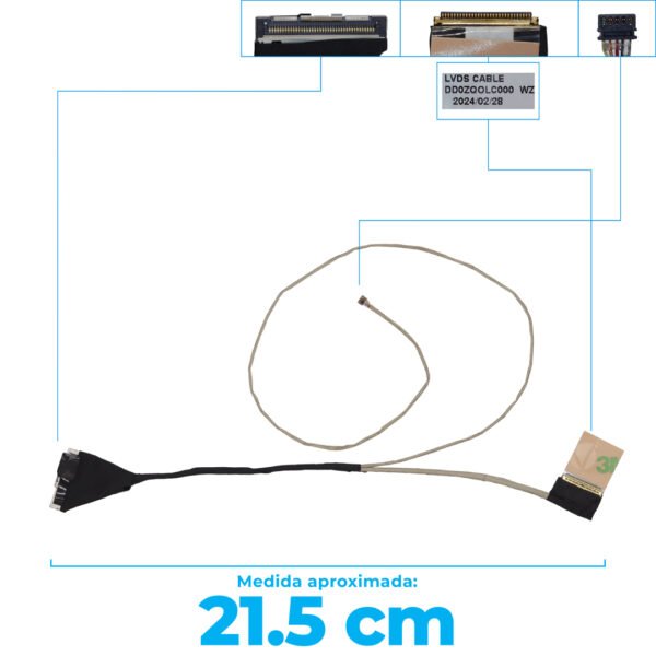 Flex De Video Acer E5-411 E5-421 E5-471 V3-472 Dd0Zq0Lc000 50. Mlqn7.0