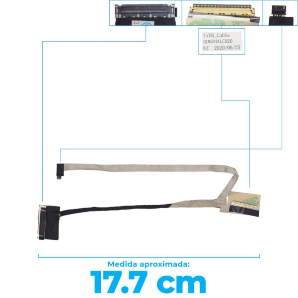 Flex De Video Acer  One 725 V5-121 V5-121P Zha Dd0Zhalc020