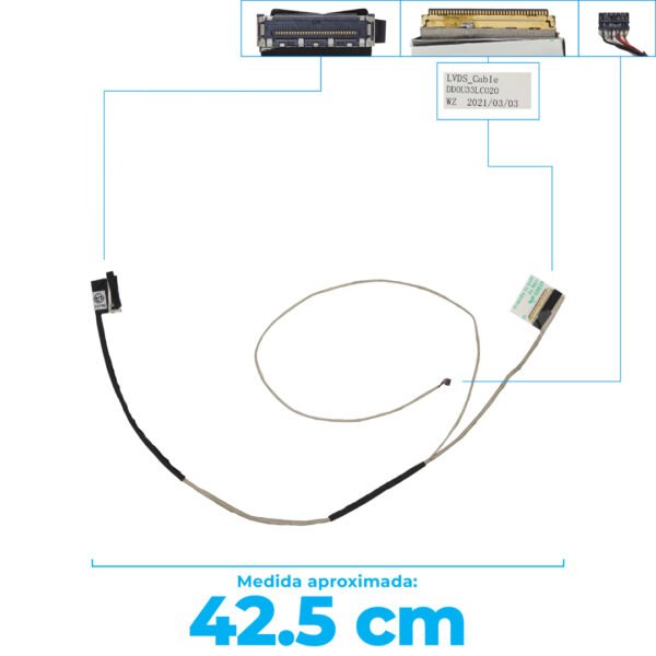 Flex De Video HP 14-B 14 Chromebook 14-C Dd0U33Lc020/Dd0U33Lc000