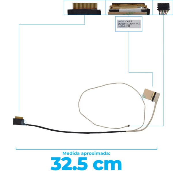 Flex De Video HP 14-Bs 14-Bw 14T-Bs Pn: Dd00P1Lc040
