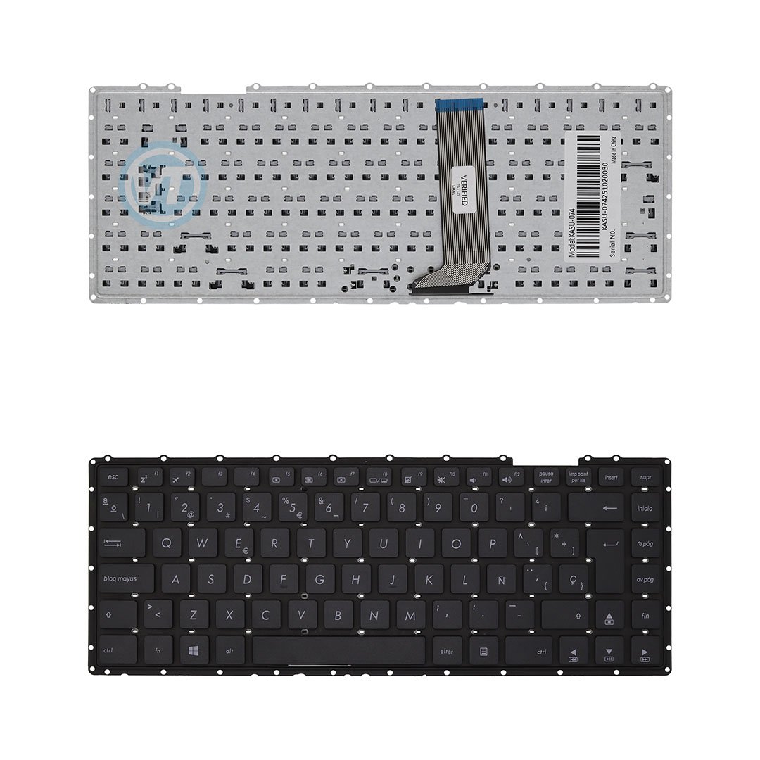 thumbnail image 2 of Spanish Latin Keyboard For Asus X453 X453M X453MA X453S X453SA – Black Teclado 2 of 6