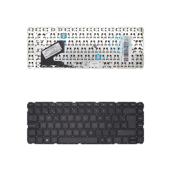 Teclado HP 14-b Sleekbook Sin Marco Negro Español