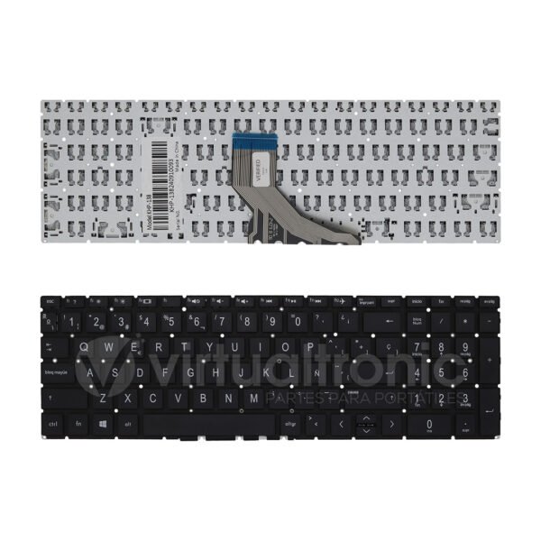 Teclado HP 15-da 15-cw 15-db Negro