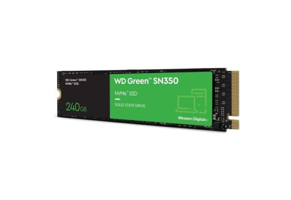 Disco SSD M2 PCIe  NVMe 240GB Western Digital Green